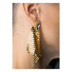 Perrine Taverniti - Gold Iris Earrings