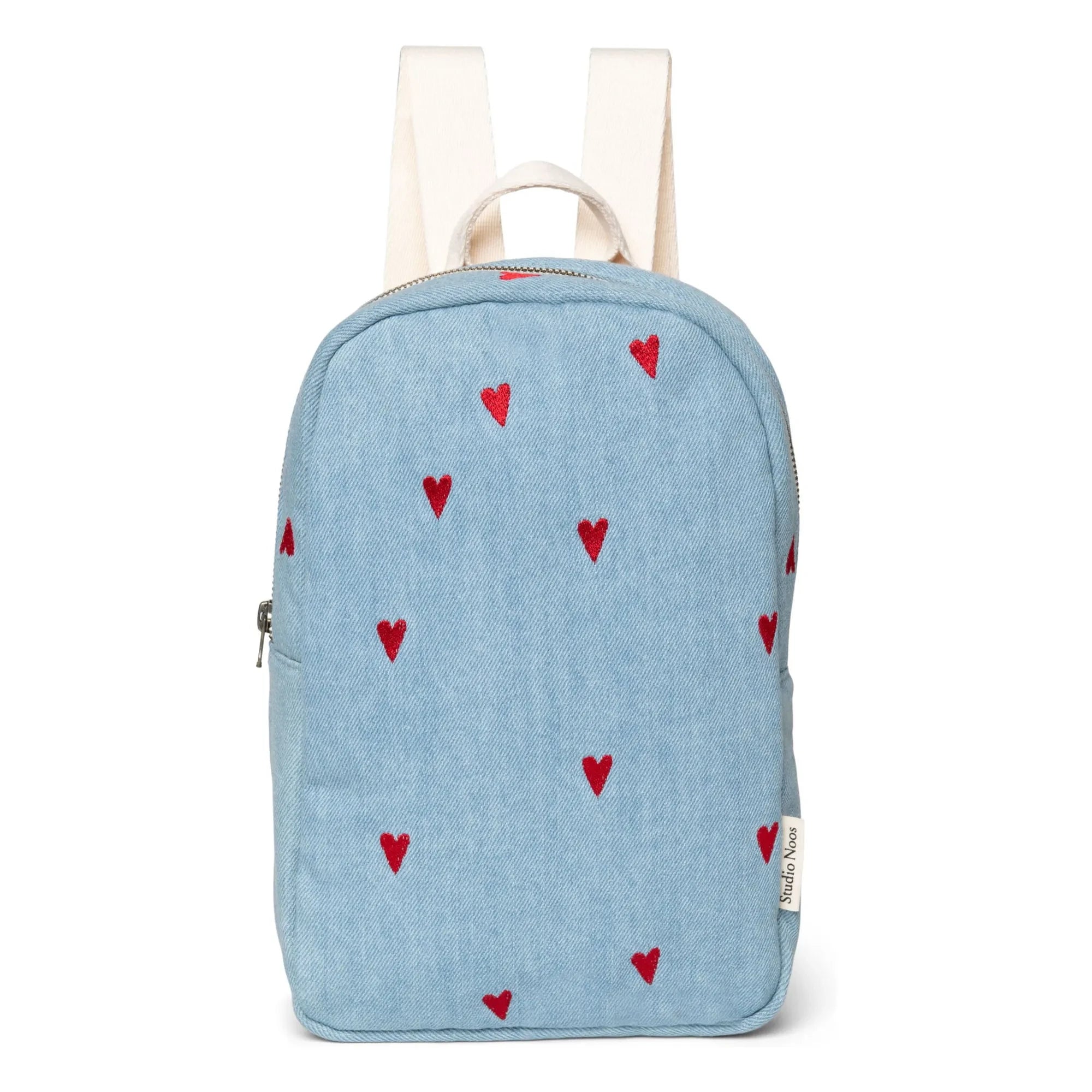 Studio Noos - Hearts Sırt Çantası | Denim