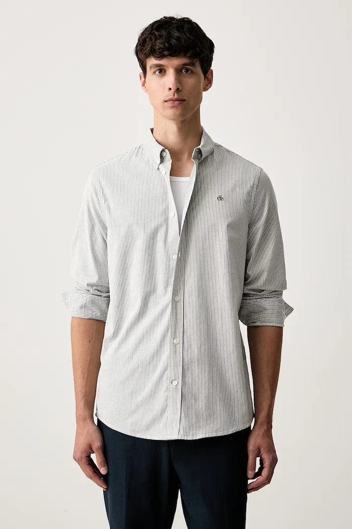 Scotch & Soda erkek pamuk elastan gömlek