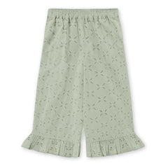 Fliink - Harper Bestickte Hose | Hellgrau