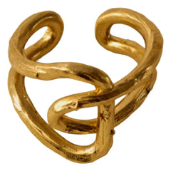 Sessùn - Maiao R Ring | Gold