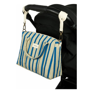 Nobodinoz - Stories Baby Stroller Organizer Bag | Blue