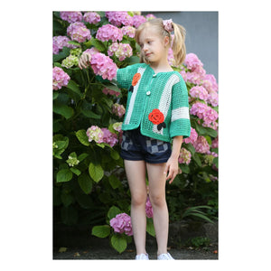 Kalinka - Penelope Crochet Jacket | Green