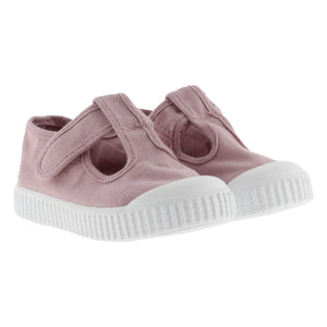 Victoria - Scratch Sneakers Sandalia Tira Kanvas | Toz Pembesi
