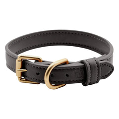 Cafide - Vegan deri köpek tasması | Siyah