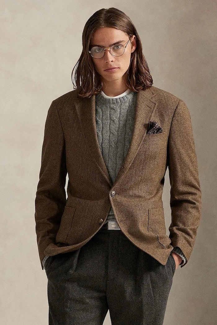Polo Ralph Lauren erkek yünlü tek düğmeli ceket
