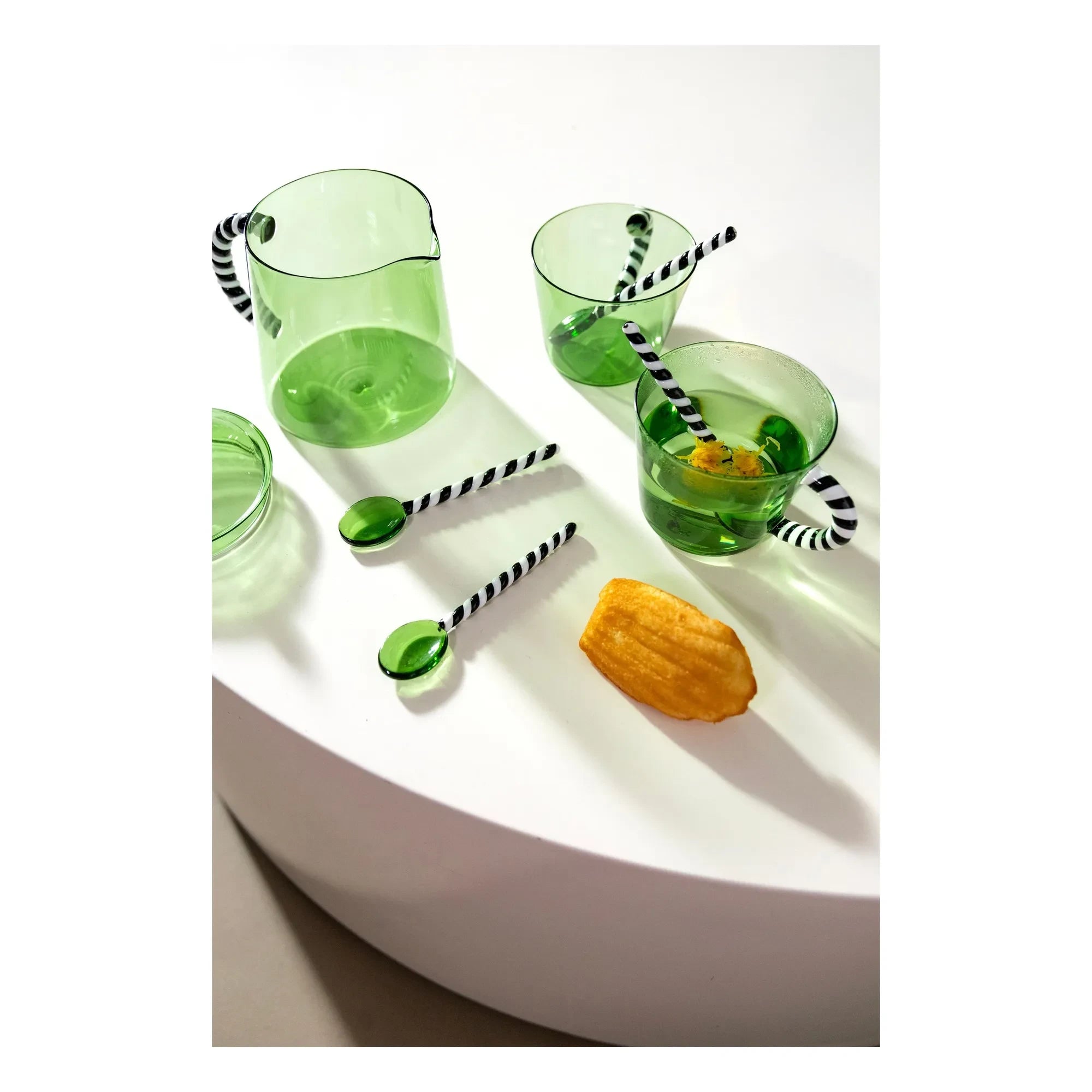 &Klevering - Duett Glasbecher - 2er Set | Grün