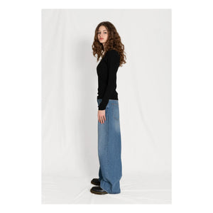 Finger in the Nose - April Wide-Leg Jeans | Denim