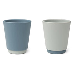 Liewood - Rachel Silicone Cups - Set of 2 | Blue