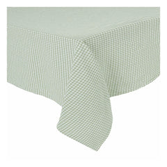 Haomy - Piana II Checkered Tablecloth | Almond Green