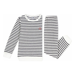 Petit Bateau - Sailor Havlu Modal Pijama | Lacivert