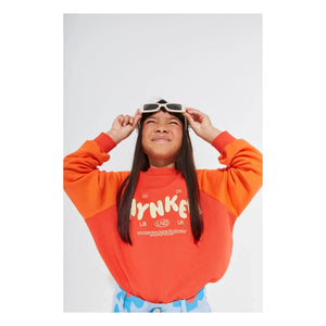 Wynken - Wynken organik pamuk sweatshirt | Turuncu