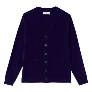 Bompard – Klassischer Kaschmir Cardigan | Marineblau