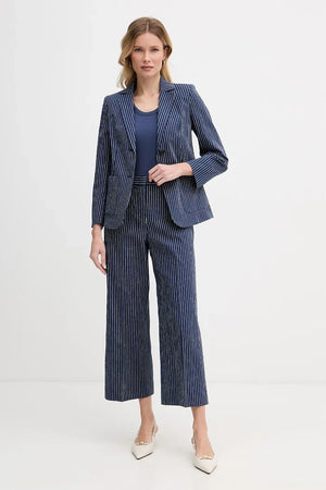 Weekend Max Mara tek düğmeli kadın ceket pamuklu ALETTA