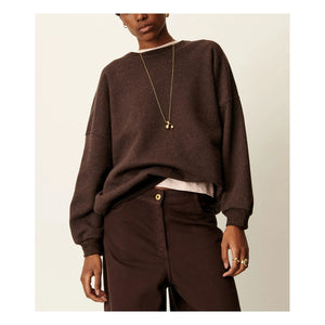 Sessùn - Chebbi organik pamuk sweatshirt | Ganache
