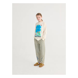Bobo Choses - Summer Story organik pamuklu T-shirt | Ekru