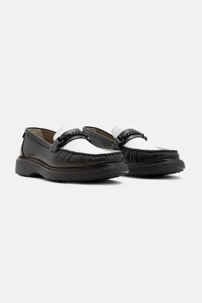 AllSaints Gibbs Chain Loafer Deri Mokasen