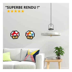 Pixel Corner - Pixel Art Kiti - Mantar | Kırmızı