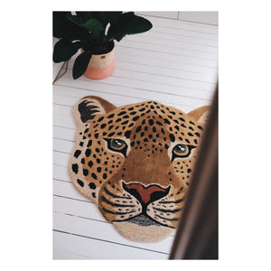 Doing Goods - Himani Leopar Kafa Halısı | Kahverengi