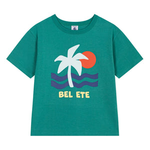 Petit Bateau - Bel Eté Organic Cotton T-Shirt | Green