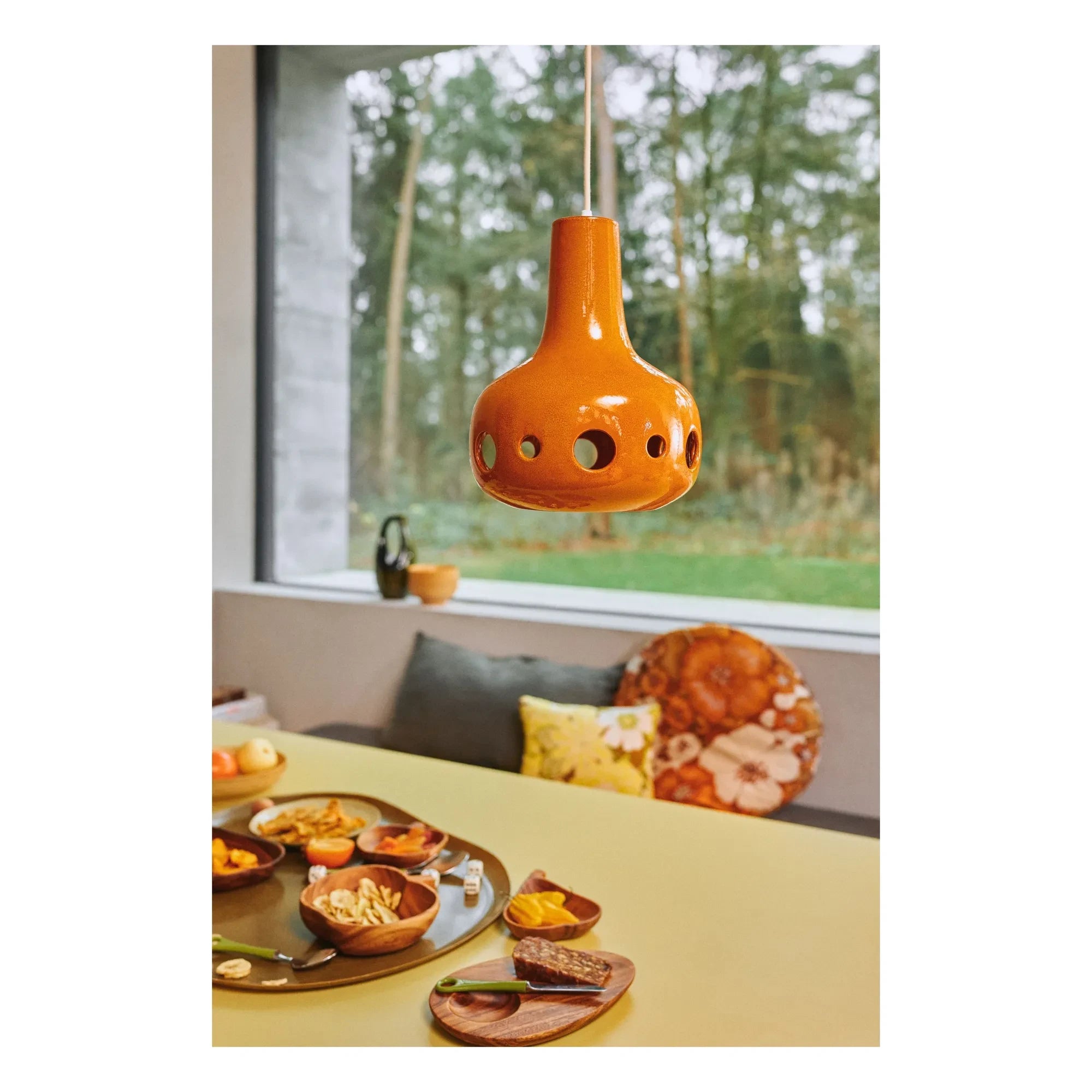 HKliving - Pendelleuchte | Orange