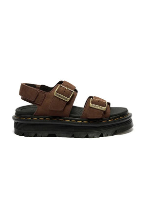 Dr. Martens platform kadın nubuk sandalet ZebZag Sandal