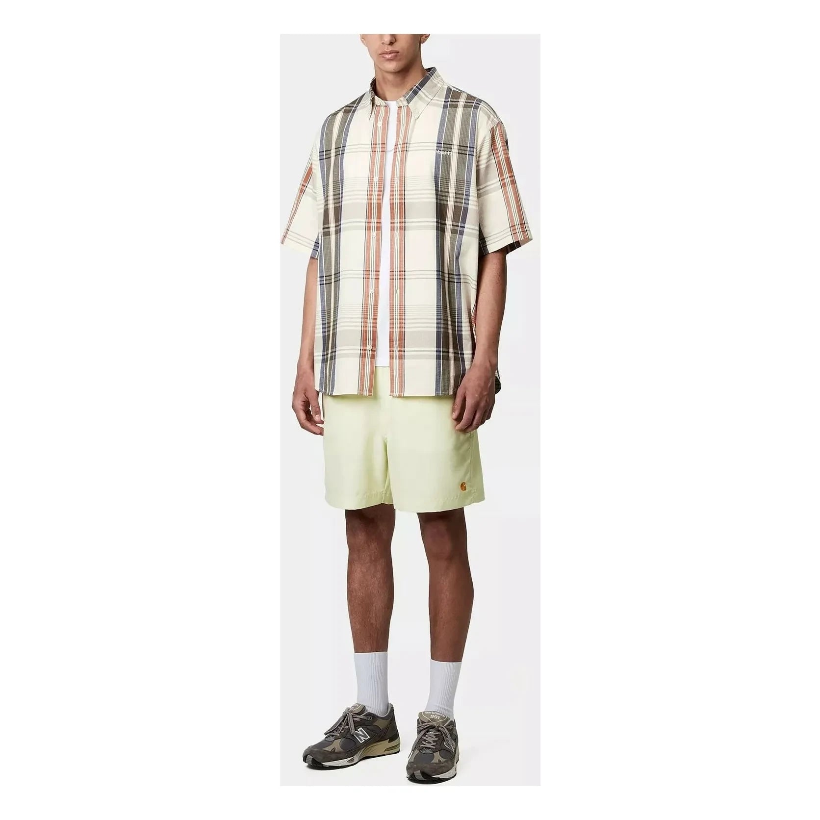 Carhartt WIP - Chase yüzme şortu | Sorbet Green