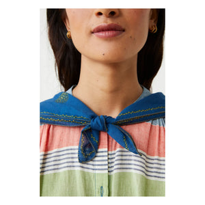 Moismont - Pearl Scarf N°820 Cotton | Ink