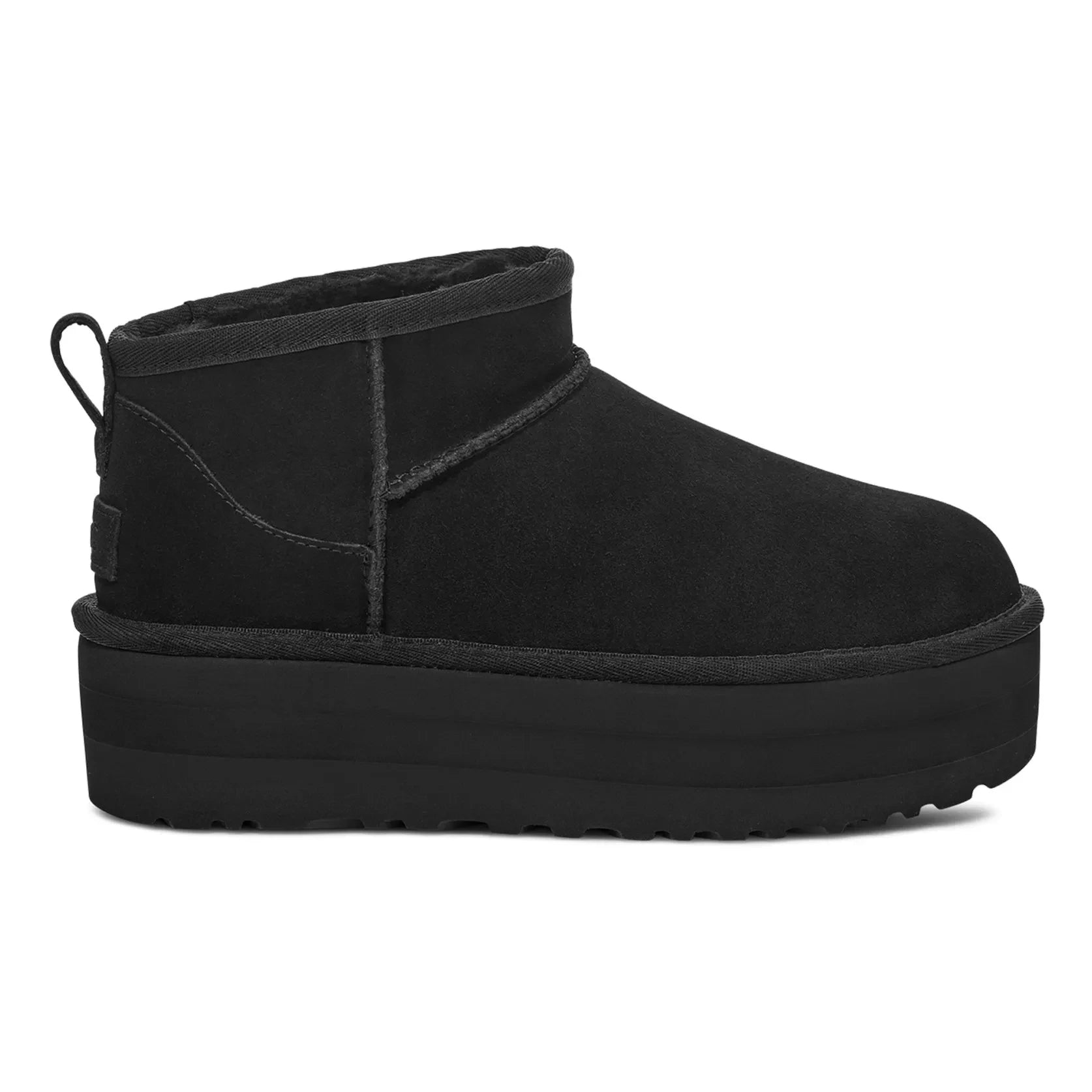 UGG - Classic Mini Lined Platform Boots | Black