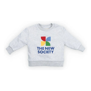 the new society - TNS Logolu sweatshirt | Gri melanj