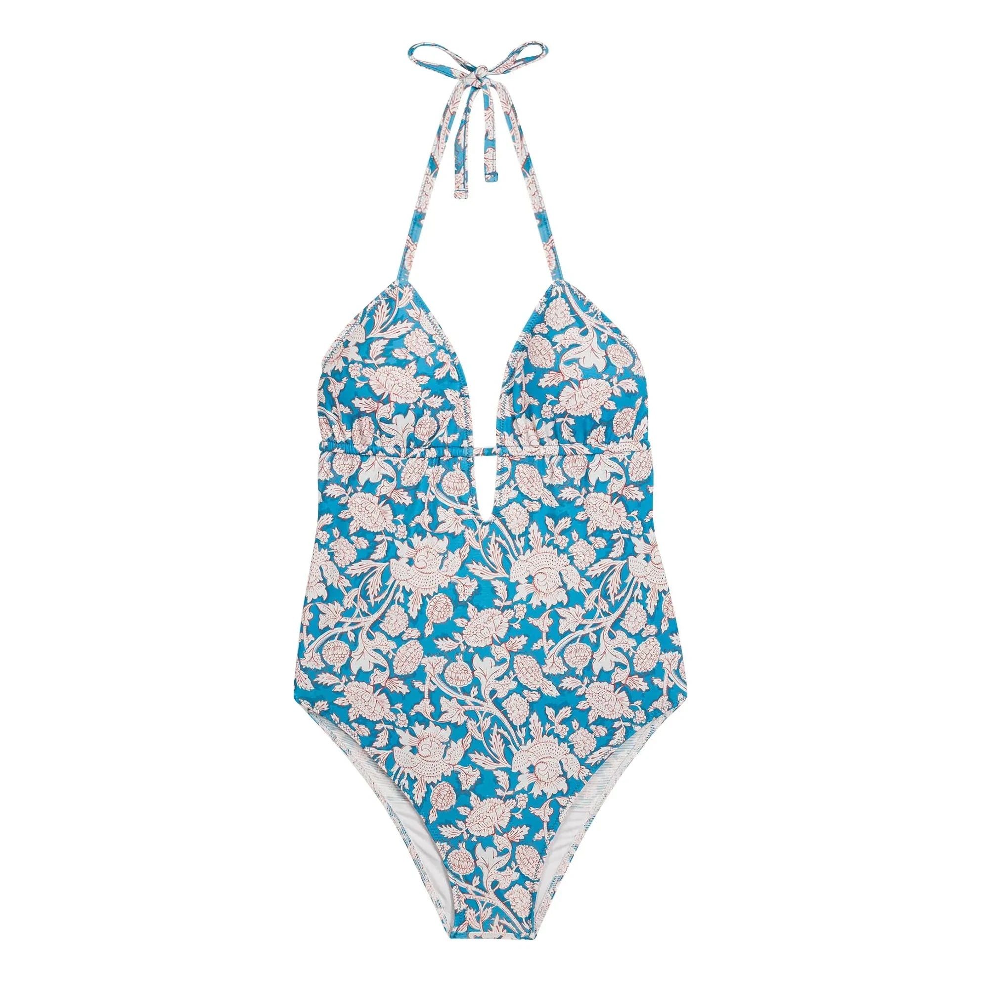 Louise Misha - Positano One-Piece Swimsuit | Blue