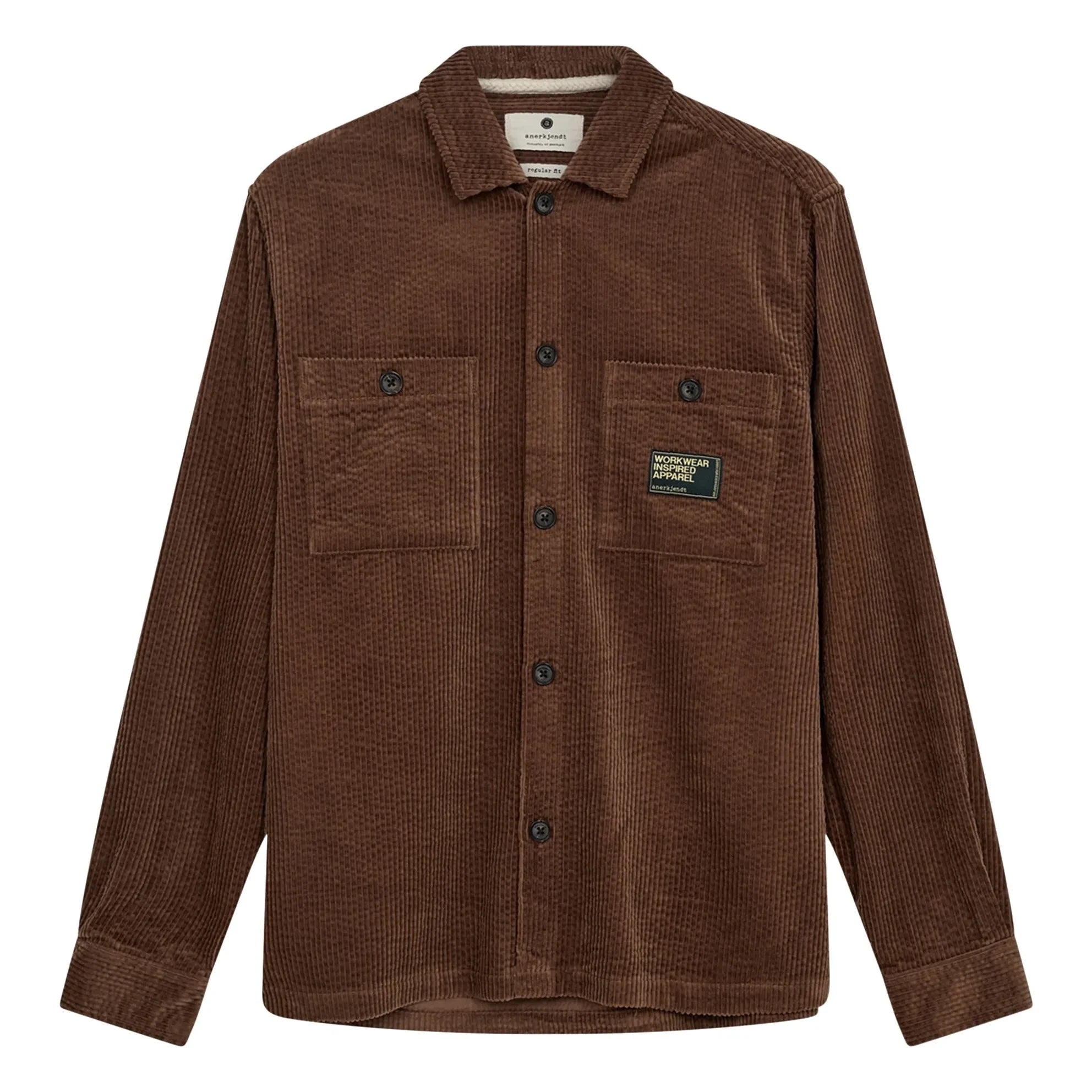 Anerkjendt - Aktheo Kadife Overshirt | Kahverengi