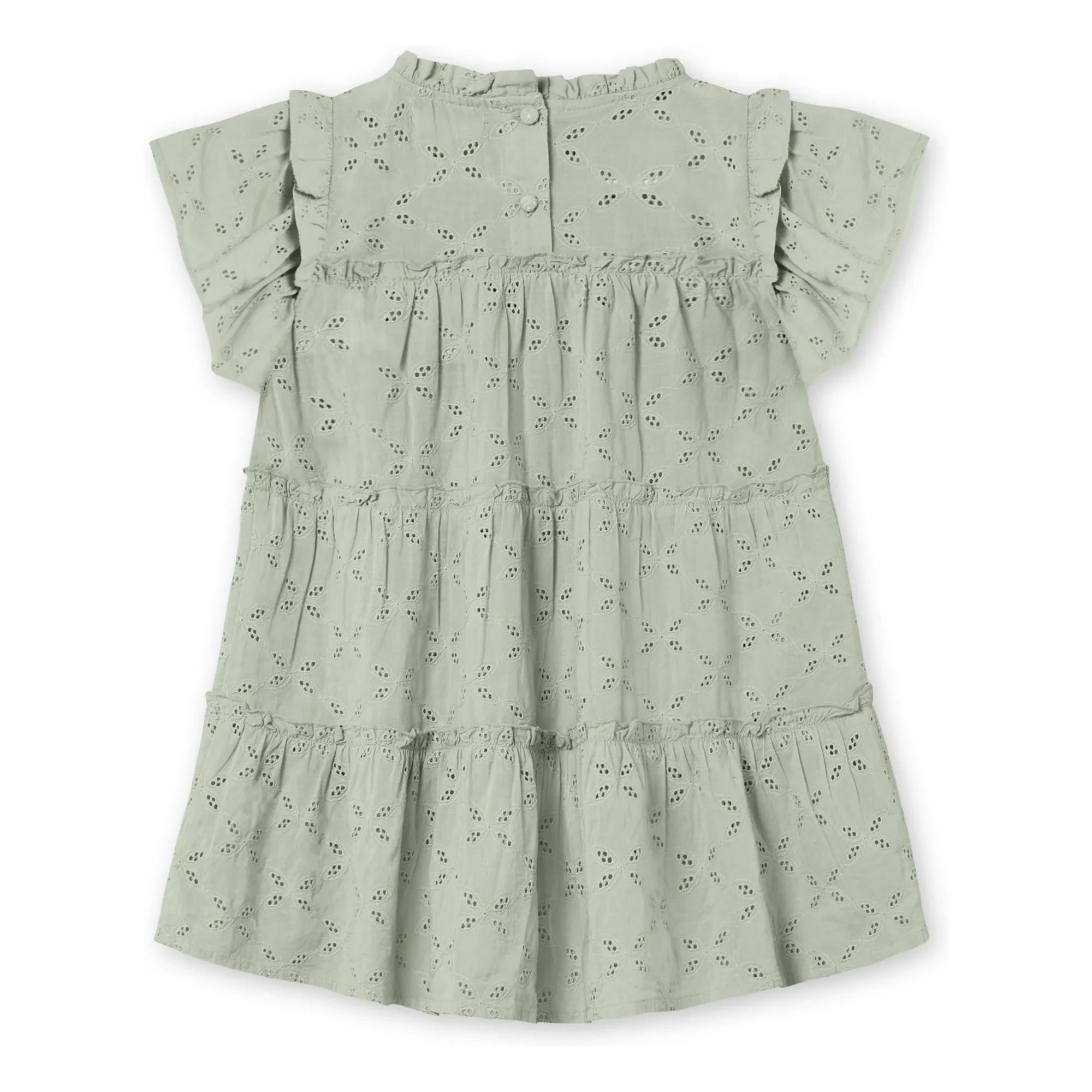 Fliink - Harper Embroidered Dress | Light Gray
