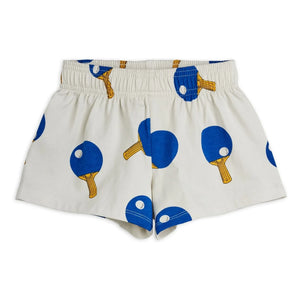 Mini Rodini - Organic cotton Ping Pong shorts | Gray