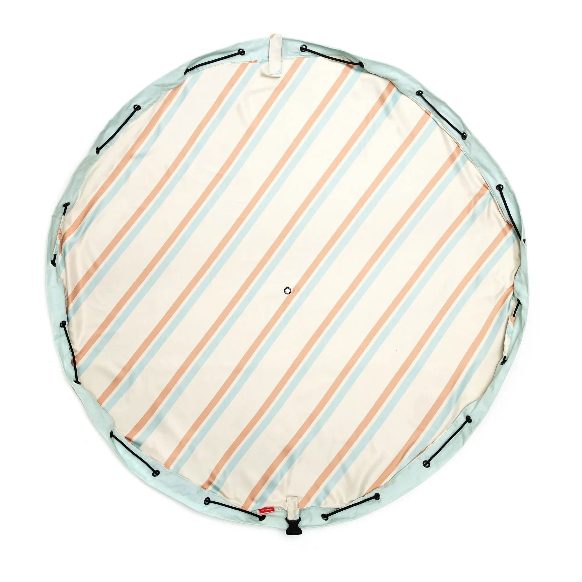 Play and Go - Noomad outdoor çanta / mat - Çizgiler | Açık mavi