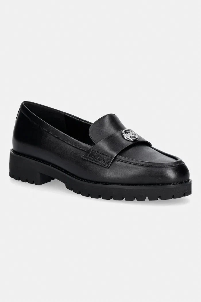 MICHAEL Michael Kors kadın deri loafer Jaelyn Lug Loafer