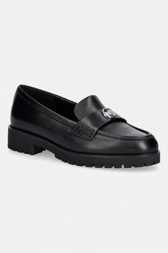 MICHAEL Michael Kors kadın deri loafer Jaelyn Lug Loafer