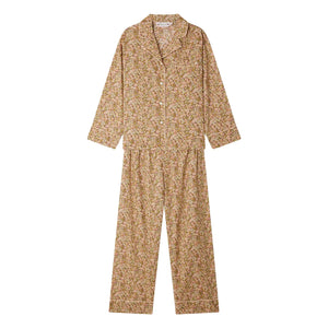 Bonpoint - Liberty Organic Cotton Snap Pajamas | Mauve