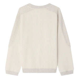 Bonpoint - Leal Bio-Baumwoll-Sweatshirt | Heather-Beige