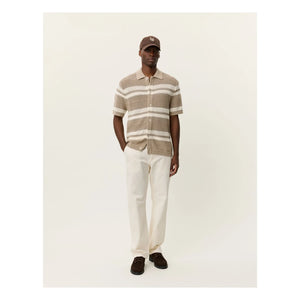 Les Deux - Gianni SS Short Sleeve Shirt | Black