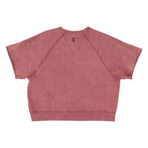 Sisters Department - Violette organic cotton sweatshirt | Burgundy