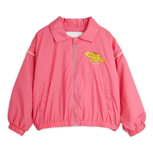 Mini Rodini - Planet Geri Dönüştürülmüş Elyaf Bomber Ceket | Pembe