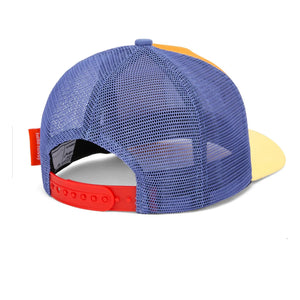 Hello Hossy - Trucker Mini Organik Pamuk Kavisli Vizörlü Şapka | Camel