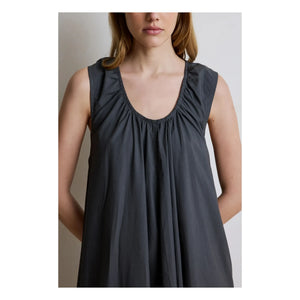 Hod - Emmanuelle Baumwollkleid | Carbon