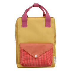 Sticky Lemon - Medium Envelope Backpack | Yellow