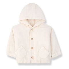 1+ in the family - Serifos Hooded Jacket | Ecru