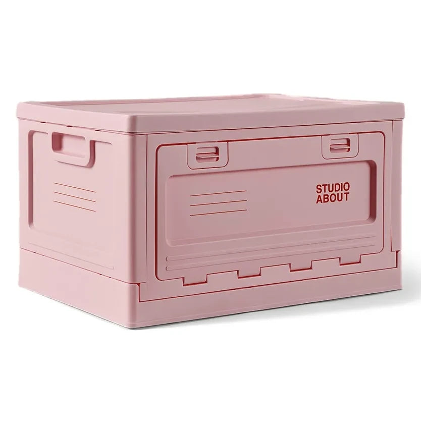 Studio About - Üst Üste İstiflenebilir Saklama Kutusu | Pembe