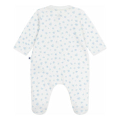 Petit Bateau - Organic Cotton Heart-Print Hooded Sleepwear | White