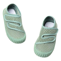 Grech & Co - Scratch Play Recycled Fiber Sneakers | Pale Green