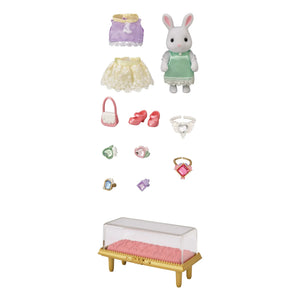 Sylvanian Families - Schwester Kaninchen und Modekoffer